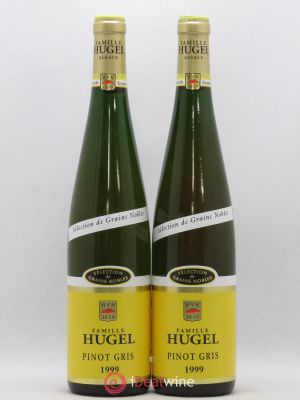 Pinot Gris (Tokay) Sélection de Grains Nobles Hugel (Domaine) (sans prix de réserve) 1999 - Lot de 2 Bouteilles