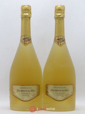 Champagne Demoiselle Vranken (sans prix de réserve) 2000 - Lot de 2 Bouteilles