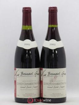 Gevrey-Chambertin 1er Cru Lavaut Saint Jacques Gras (no reserve) 2002 - Lot of 2 Bottles