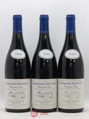 Pommard 1er Cru Epenots Parigot Père et Fils (no reserve) 2005 - Lot of 3 Bottles