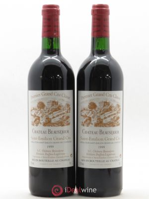Château Beauséjour (Duffau-Lagarrosse) 1er Grand Cru Classé B (no reserve) 1999 - Lot of 2 Bottles