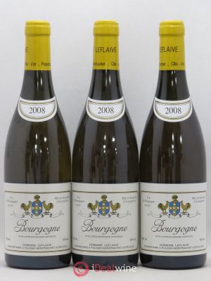 Bourgogne Leflaive (Domaine) (no reserve) 2008 - Lot of 3 Bottles