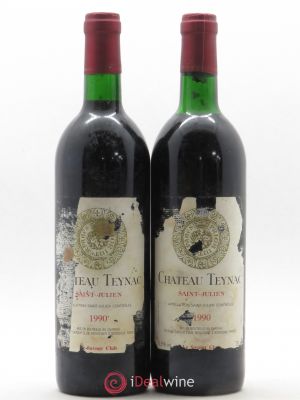 Château Teynac (no reserve) 1990 - Lot of 2 Bottles