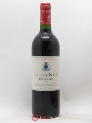 Lacoste Borie (no reserve) 2000 - Lot of 1 Bottle