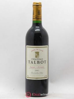 Château Talbot 4ème Grand Cru Classé (sans prix de réserve) 2001 - Lot de 1 Bouteille