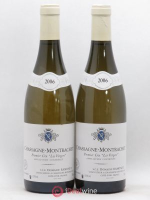 Chassagne-Montrachet 1er Cru Les Vergers Ramonet (Domaine) (no reserve) 2006 - Lot of 2 Bottles