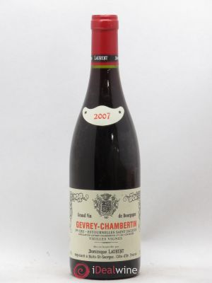 Gevrey-Chambertin 1er Cru Estournelle Saint-Jacques Dominique Laurent Vieilles Vignes (no reserve) 2007 - Lot of 1 Bottle