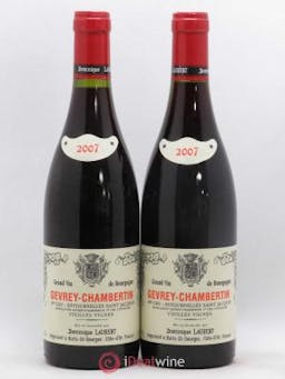 Gevrey-Chambertin 1er Cru Estournelle Saint-Jacques Dominique Laurent Vieilles Vignes (no reserve) 2007 - Lot of 2 Bottles