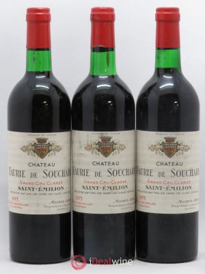 Château Faurie de Souchard Grand Cru Classé (no reserve) 1975 - Lot of 3 Bottles