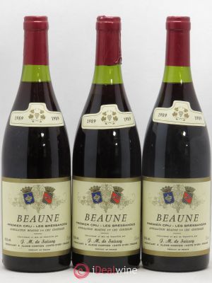 Beaune 1er Cru De Saissey (no reserve) 1989 - Lot of 3 Bottles