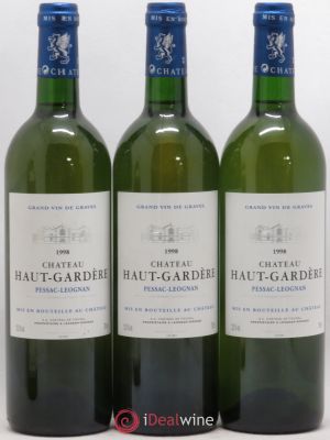 Château Haut-Gardère (no reserve) 1998 - Lot of 3 Bottles