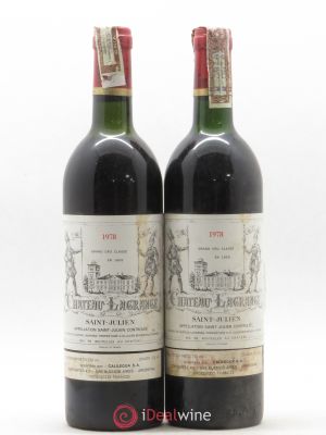 Château Lagrange 3ème Grand Cru Classé (no reserve) 1978 - Lot of 2 Bottles