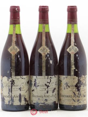 Beaune 1er Cru Les Sceaux Domaine Bouchard Ainé et Fils (no reserve) 1984 - Lot of 3 Bottles