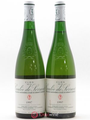 Savennières Clos de la Coulée de Serrant Vignobles de la Coulée de Serrant - Nicolas Joly (no reserve) 1997 - Lot of 2 Bottles