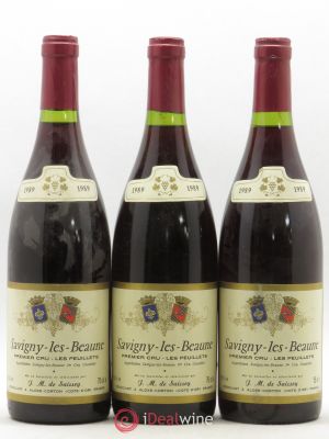 Savigny-lès-Beaune 1er Cru Peuillets De Saissey (no reserve) 1989 - Lot of 3 Bottles