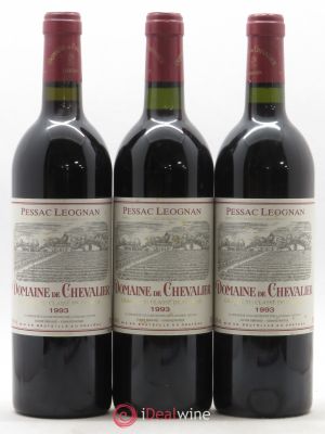 Domaine de Chevalier Cru Classé de Graves (no reserve) 1993 - Lot of 3 Bottles