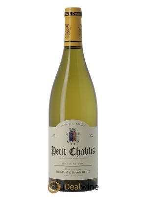 Petit Chablis Jean-Paul & Benoît Droin (Domaine)  2021 - Lot of 1 Bottle