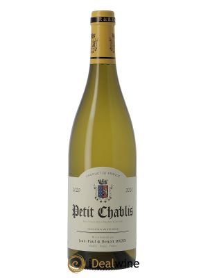 Petit Chablis Jean-Paul & Benoît Droin (Domaine)  2020 - Lot of 1 Bottle