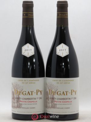 Gevrey-Chambertin 1er Cru Petite Chapelle Dugat-Py  2017 - Lot of 2 Bottles