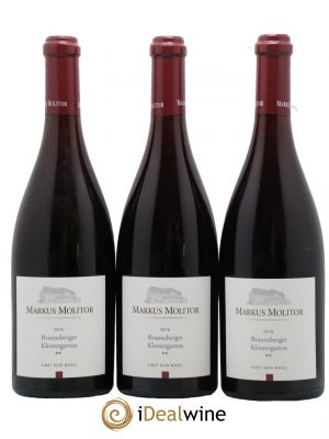 Allemagne Markus Molitor Brauneberger Klostergarten Pinot Noir 2016 - Lot of 3 Bottles