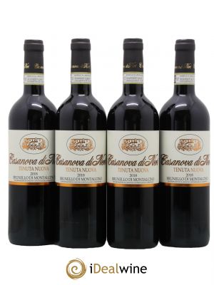 Brunello di Montalcino DOCG Tenuta Nuova Casanova di Neri - Giacomo Neri  2018 - Lot of 4 Bottles