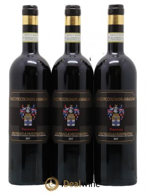 Brunello di Montalcino DOCG Pianrosso Ciacci Piccolomini d'Aragona 2017 - Lot de 3 Bottles