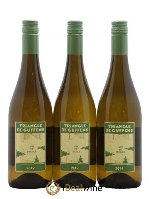 Vin de France Triangle de Guffens Jean-Marie Guffens  2019 - Lot of 3 Bottles