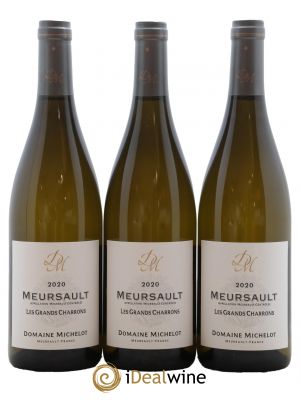 Meursault Les Grands Charrons Domaine Michelot 2020 - Lot de 3 Bottles