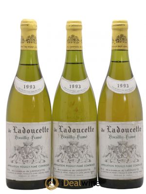 Pouilly-Fumé Patrick de Ladoucette (no reserve) 1993 - Lot of 3 Bottles