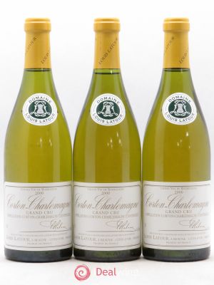Corton-Charlemagne Grand Cru Louis Latour (Domaine)  2000 - Lot of 3 Bottles