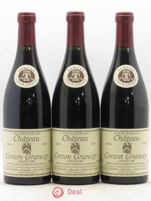 Corton Grand Cru Château Corton Grancey Louis Latour (Domaine)  2001 - Lot of 3 Bottles