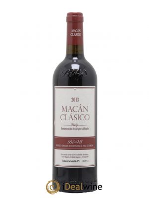 Rioja DOCa Macan Benjamin de Rothschild & Vega Sicilia S.A  2013 - Lot of 1 Bottle