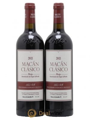 Rioja DOCa Macan Benjamin de Rothschild & Vega Sicilia S.A  2013 - Lot de 2 Bouteilles
