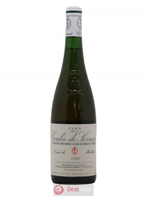 Savennières Clos de la Coulée de Serrant Moelleux Vignobles de la Coulée de Serrant - Nicolas Joly (no reserve) 1995 - Lot of 1 Bottle