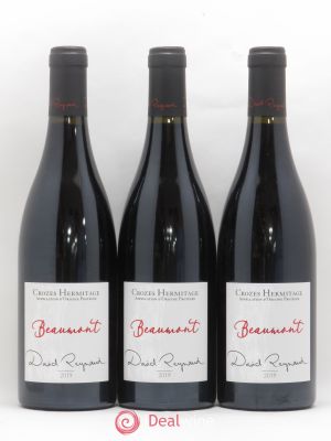 Crozes-Hermitage Beaumont Domaine Les Bruyeres David Reynaud (no reserve) 2019 - Lot of 3 Bottles