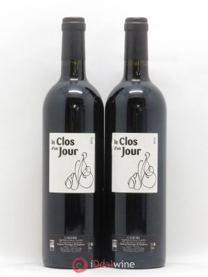 Cahors Le Clos d'un jour (no reserve) 2014 - Lot of 2 Bottles