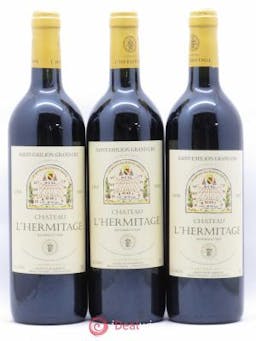 Château l'Hermitage  2003 - Lot of 3 Bottles