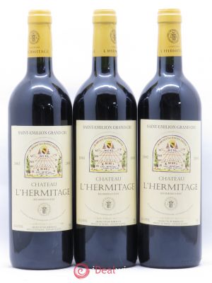 Château l'Hermitage  2003 - Lot of 3 Bottles