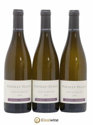 Pouilly-Fuissé Sur la Roche Jacques et Nathalie Saumaize  (sans prix de réserve) 2019 - Lot de 3 Bouteilles