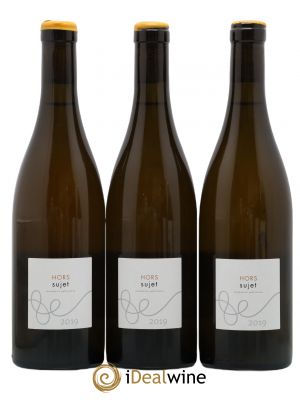 Vin de France Hors Sujet Macération pelliculaire Philippe Gilbert (sans prix de réserve) 2019 - Lot de 3 Bouteilles