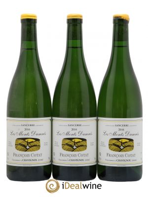 Sancerre Les Monts Damnés François Cotat (no reserve) 2016 - Lot of 3 Bottles