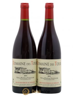IGP Vaucluse (Vin de Pays de Vaucluse) Domaine des Tours Emmanuel Reynaud (sans prix de réserve) 2014 - Lot de 2 Bouteilles