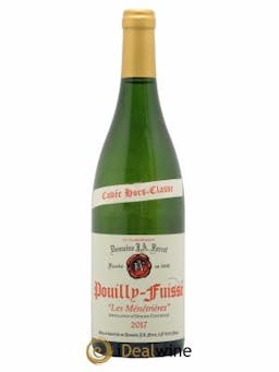 Pouilly-Fuissé Hors Classe Les Ménétrières J.A. Ferret (Domaine) (no reserve) 2017 - Lot of 1 Bottle