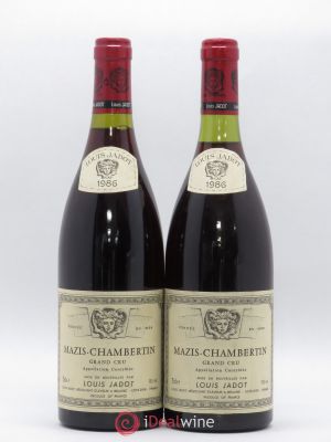 Mazis-Chambertin Grand Cru Louis Jadot 1986 - Lot of 2 Bottles