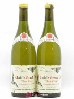 Chablis Grand Cru Les Clos René et Vincent Dauvissat  2010 - Lot of 2 Bottles