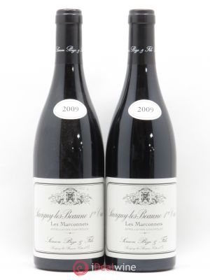 Savigny-lès-Beaune 1er Cru Les Marconnets Simon Bize et Fils  2009 - Lot of 2 Bottles