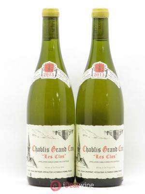 Chablis Grand Cru Les Clos René et Vincent Dauvissat  2013 - Lot of 2 Bottles