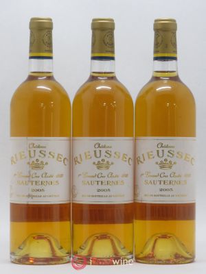 Château Rieussec 1er Grand Cru Classé  2005 - Lot of 3 Bottles
