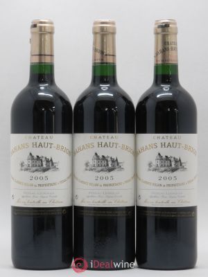 Clarence (Bahans) de Haut-Brion Second Vin  2005 - Lot de 3 Bouteilles