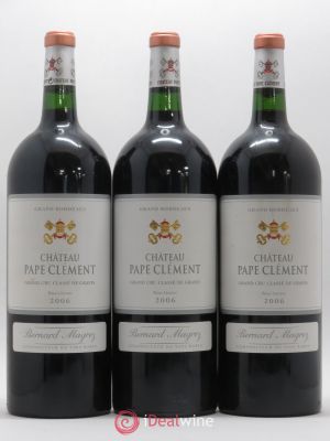 Château Pape Clément Cru Classé de Graves  2006 - Lot of 3 Magnums